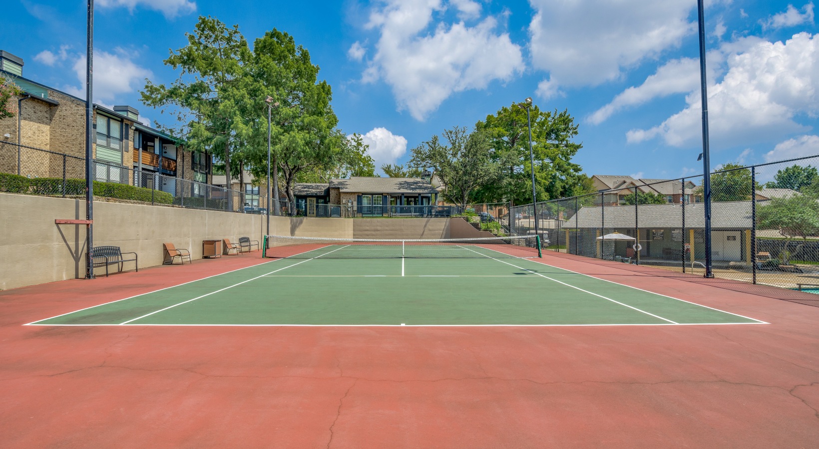 tennis court at The Wilder